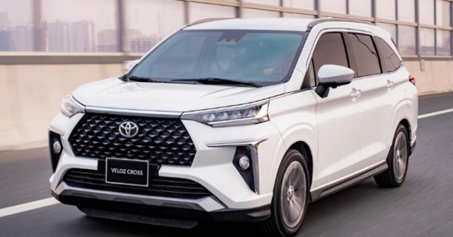 Doanh số mẫu xe MPV Nhật Toyota Veloz Cross trong tháng 4/2025