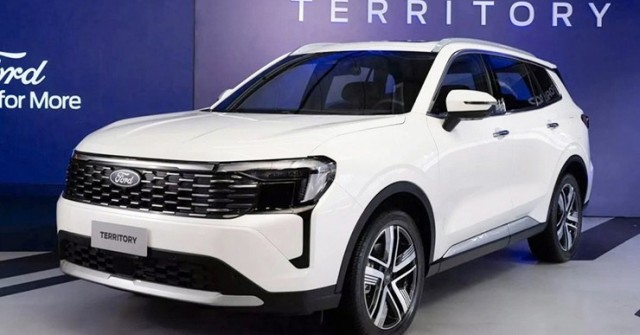 Ngắm Ford Territory phiên bản nâng cấp mới đầy bắt mắt