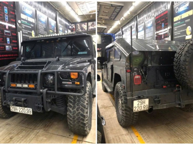 Hummer H1 Alpha độc nhất Việt Nam bất ngờ xuất hiện trên sàn xe cũ
