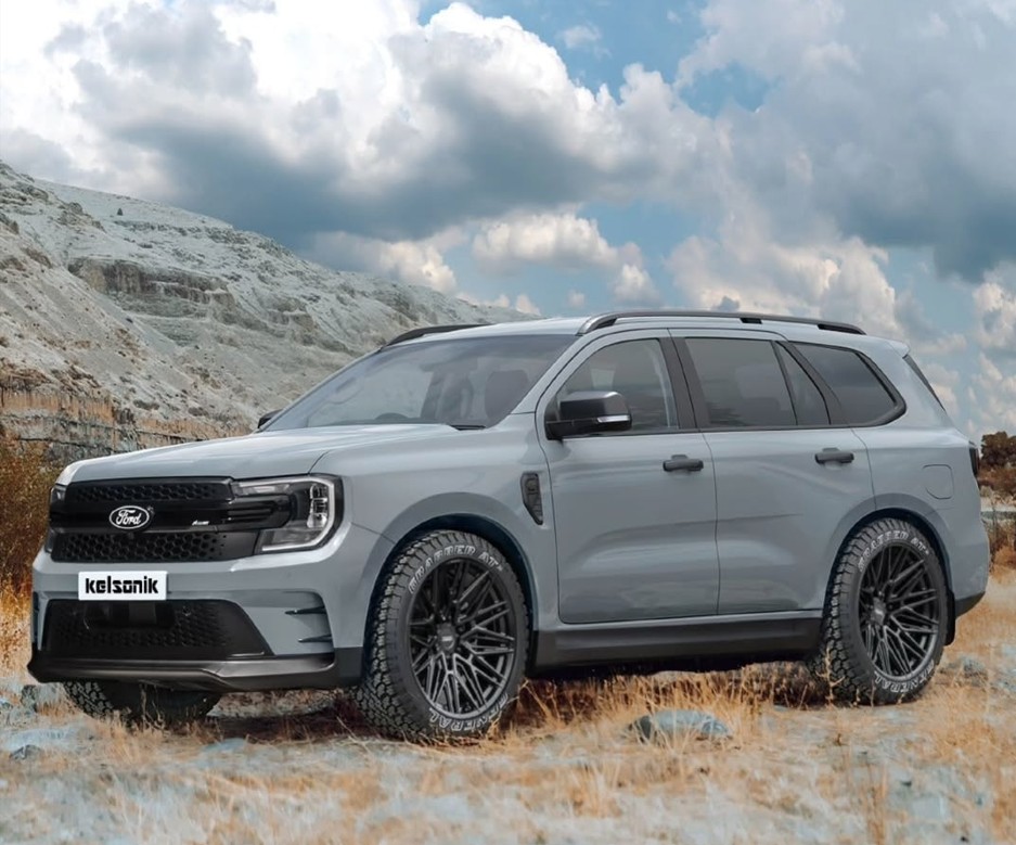 Đây có thể là Ford Everest mới: Ngoại hình thể thao, đậm chất việt dã