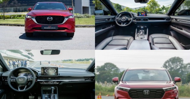 Thích SUV hạng C, nên chọn Honda CR-V hay Mazda CX-5?