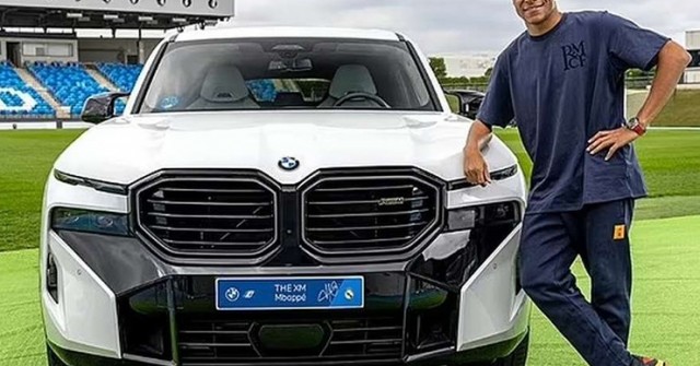 Dàn sao Real Madrid nhận xe BMW mới, Mbappe chọn XM