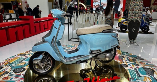 Lambretta J StarWave trình làng, thiết kế và trang bị khiến Vespa hay SH cũng phải "lu mờ"