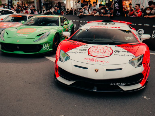 Ngắm nhìn dàn siêu xe đỉnh cao trong hành trình Gumball 3000 2024 tại Việt Nam