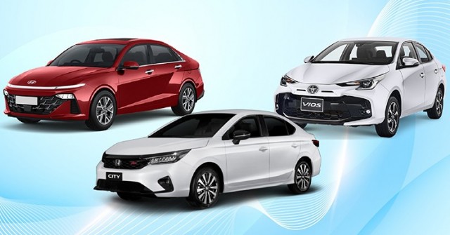 So kè bộ ba sedan đáng mua tầm giá 600 triệu đồng