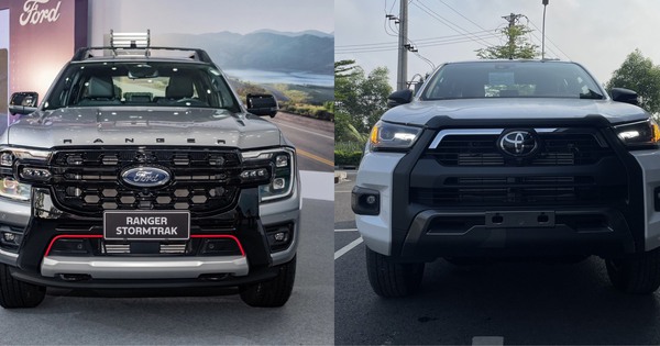 Chênh lệch 40 triệu đồng và đây là những điểm khác nhau giữa 2 phiên bản cao nhất Ford Ranger Stormtrak và Toyota Hilux Adventure mà bạn cần biết