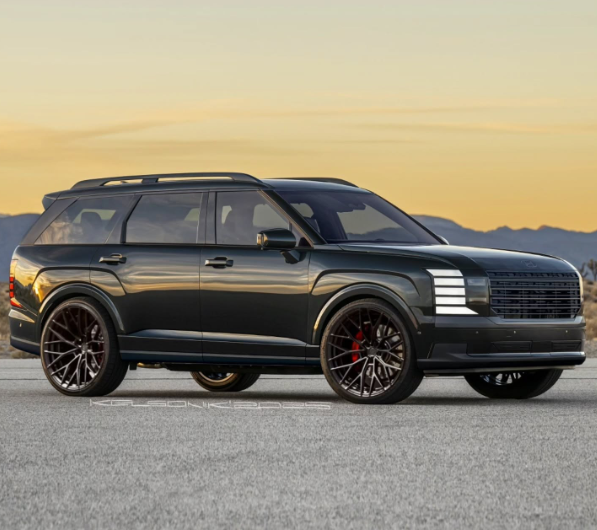 Hyundai Palisade 2026: Lột xác với phong cách "Shadow Line", quyết đấu Range Rover