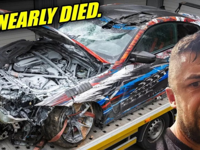 Cầm lái BMW M4 của khách gây tai nạn, youtuber hứa độ lại xe mạnh hơn