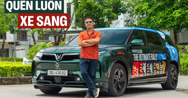Lái VinFast VF 9 ‘gánh team’ leo núi Tây Bắc sạt lở, chủ xe chia sẻ: ‘Cố phá mãi xe chưa hỏng, dùng xong bỏ xó xe sang ở nhà’
