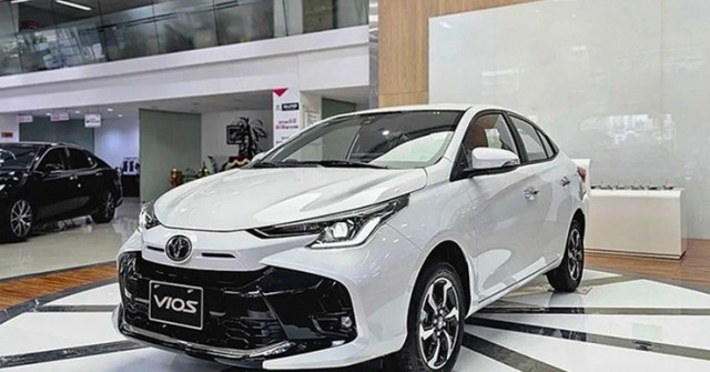 Toyota Vios có những giảm giá gì trong tháng 8/2025?
