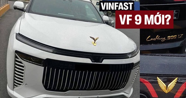 SUV mới giống VinFast VF 9 lộ màu sơn trắng cho thấy nhiều đường nét khác hẳn 
