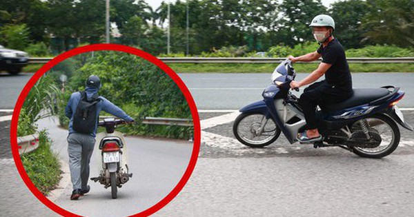 Nhiều tài xế xe máy thách thức 