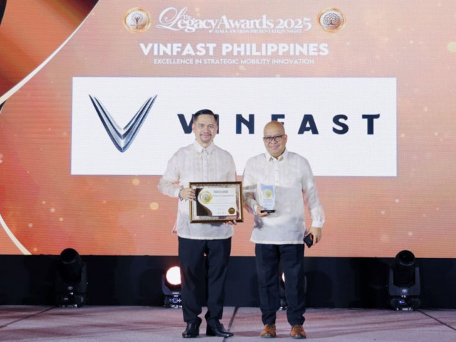 VinFast Philippines được vinh danh tại giải thưởng di sản doanh nghiệp năm 2025