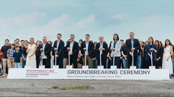 Porsche khởi công Trung tâm Trải nghiệm đầu tiên Đông Nam Á tại Singapore