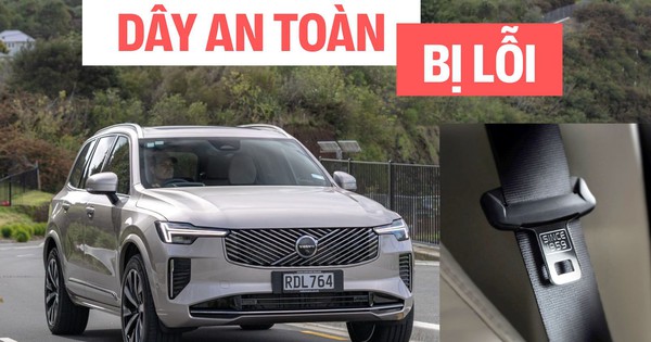 Volvo nổi tiếng tạo ra dây an toàn nhưng hơn 1.300 xe đời mới nhất bị triệu hồi vì lỗi này