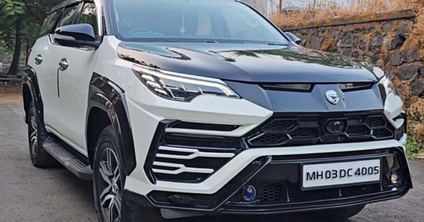 Toyota Fortuner độ theo phong cách siêu SUV Lamborghini Urus