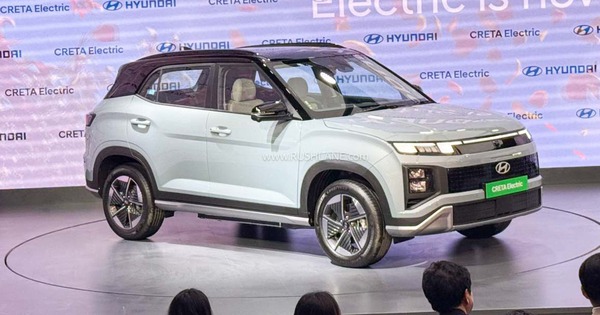 Hyundai Creta thuần điện ra mắt: Giá quy đổi chỉ từ 526 triệu đồng, mạnh 135-171 mã lực, chạy 390-473km/lần sạc