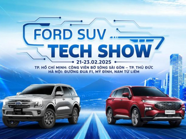 Ford Việt Nam triển khai chương trình lái thử “Ford SUV Tech Show” cho những tín đồ SUV