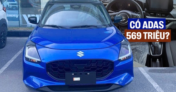 Ảnh thực tế Suzuki Swift 2025 đã về đại lý trước ra mắt: Màn hình lớn, sưởi ghế, có ADAS và hybrid cạnh tranh Mazda2