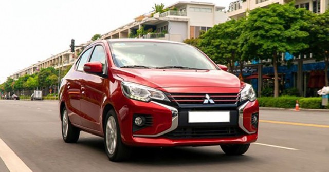 Giá xe Mitsubishi Attrage tháng 6/2025, ưu đãi 100% phí trước bạ