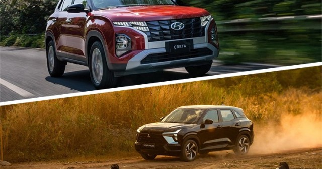 Xe gầm cao tầm giá 700 triệu đồng chọn Mitsubishi Xforce hay Hyundai Creta?