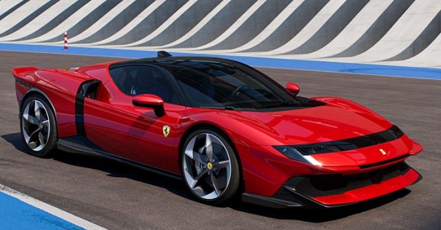 Siêu xe động cơ lai điện 1.000 mã lực Ferrari 849 Testarossa trình làng