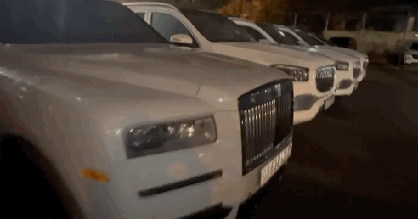 VIDEO: Dàn xe Rolls-Royce, Mercedes GLS 600, Lexus LX 600 trong đường dây lừa đảo