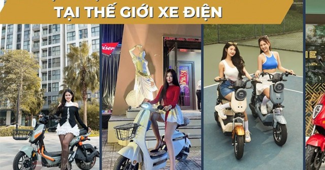 Các mẫu xe đạp điện có đầy đủ giấy tờ tại Thế Giới Xe Điện