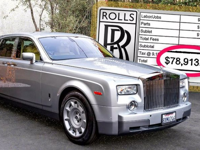 Rolls-Royce Phantom cũ được bán với giá hời nhưng hóa đơn sửa chữa khiến nhiều người “ngã ngửa”