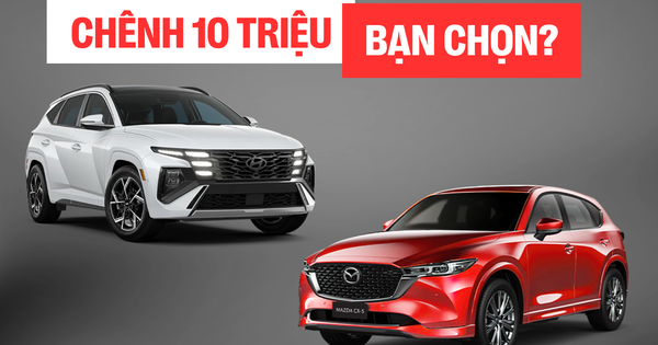 Chênh đúng 10 triệu đồng, chọn Hyundai Tucson hay Mazda CX-5 đều bản 