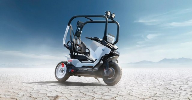 Vision CE - Concept môtô điện tự cân bằng của BMW