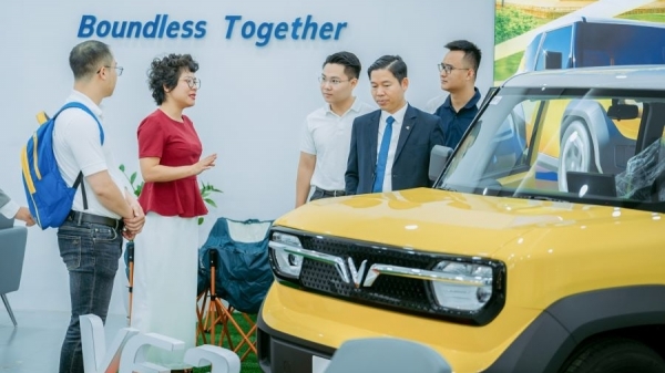 GSM ra mắt nền tảng Xanh SM Platform, phân phối ô tô điện VF 3 và VF 5 tại Lào