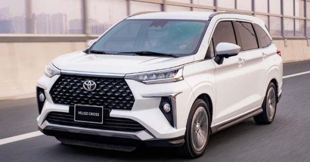 Toyota Veloz Cross bán ra 615 xe trong tháng 5/2025