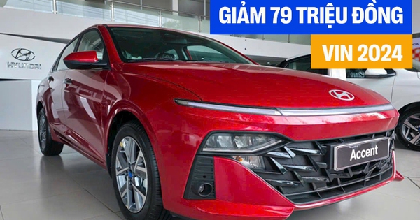 Hyundai Accent ‘tồn kho’ giảm 79 triệu tại đại lý: Bản 