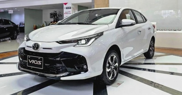 Toyota Vios 2025 giá từ 458 triệu đồng, sở hữu đa điểm hấp dẫn nào?