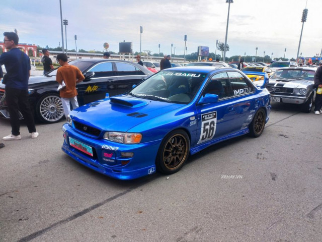 Chiêm ngưỡng xế cổ Subaru WRX 1992 độ phong cách STI cực ngầu