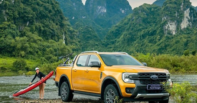 Giá xe Ford Ranger tháng 8/2025, ưu đãi tới 100% lệ phí trước bạ