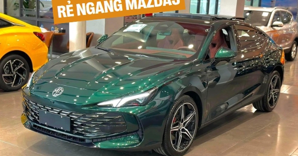 MG7 mới ra mắt đã giảm giá ở đại lý: Còn từ 688 triệu đồng, chung phân khúc Mazda6 nhưng rẻ ngang Mazda3