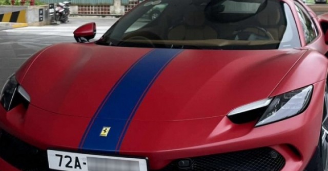 Đại gia Vũng Tàu chi hơn 1 triệu USD mua siêu xe Ferrari 296 độc nhất thế giới