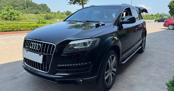 Rao Audi Q7 2009 giá 345 triệu đồng, người bán chia sẻ: Máy V8 4.2L nhưng 