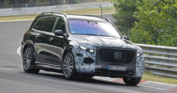 Lộ ảnh Mercedes-Maybach GLS bản mới: Tổng thể ít thay đổi, lưới tản nhiệt tinh chỉnh nhẹ