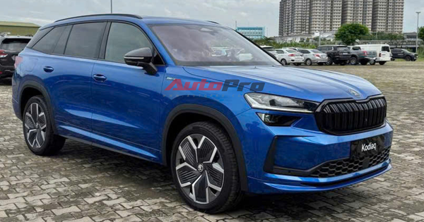 Tóm gọn Skoda Kodiaq đời mới sắp ra mắt tại VMS 2024: Động cơ mạnh hơn, hai màn hình lớn, có ADAS, cạnh tranh Santa Fe