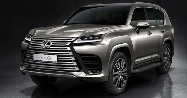 Đây là mẫu xe Lexus LX 700h hoàn toàn mới