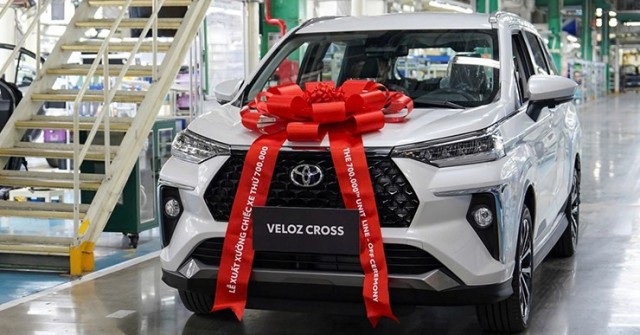 Toyota xuất xưởng chiếc xe thứ 700.000 tại nhà máy ở Việt Nam