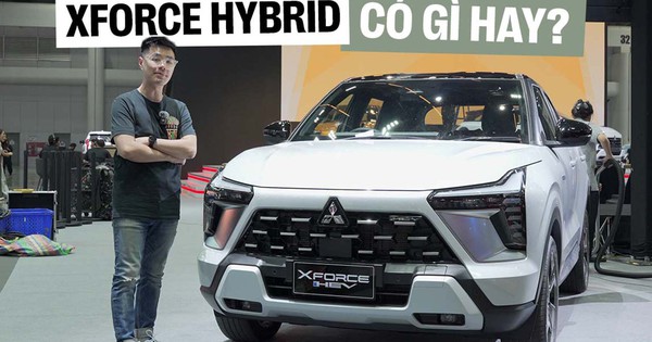 Sờ tận tay Mitsubishi Xforce HEV nhiều người Việt mong chờ: Máy hybrid 114 mã lực, ADAS ngay từ bản tiêu chuẩn, dễ làm khó Yaris Cross