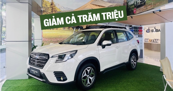 SUV cỡ C đua giảm giá tại Việt Nam: Forester giảm đến 140 triệu, HS rẻ ngang xe hạng A