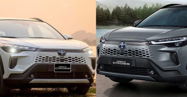 So sánh sự khác biệt giữa các phiên bản Toyota Corolla Cross 2024 