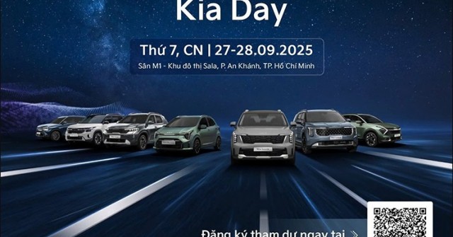 Ngày hội Kia: Cơ hội đầu tiên lái thử, trải nghiệm Kia New Sorento và khám phá trọn vẹn các sản phẩm thế hệ mới của Kia tại TP.HCM