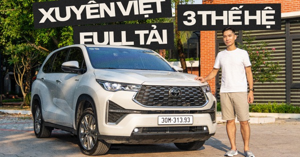Bán GX 470 đổi Innova Cross HEV xuyên Việt 6.000km cùng 3 thế hệ, người dùng chia sẻ: ‘Bố 82 tuổi, mẹ đau chân vẫn ngồi thoải mái’