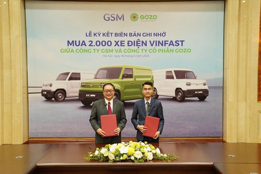 GOZO Express mua 2.000 xe tải điện VinFast EC Van